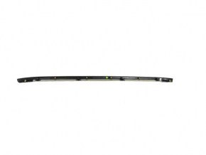 Railing longitudinal right Jeep Compass 17-24 2 parts, black, with chrome inserts, without seal