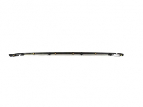 Railing longitudinal right Jeep Compass 17-24 2 parts, black, with chrome inserts, without seal