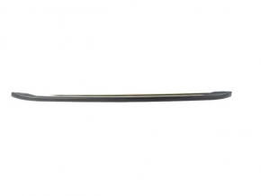 Railing longitudinal right Jeep Compass 17-24 2 parts, black, with chrome inserts, without seal