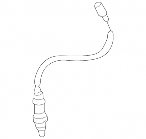 Lambda probe left second VW Passat b7 12-15 USA 3.6