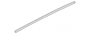 Upper rear left door molding Kia Optima 16- chrome, scratches
