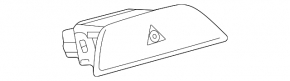Hazard Light Button Toyota Venza 21-