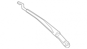 Left windshield wiper arm for Toyota Camry V70 18-24