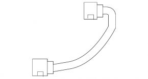 Blind Spot Sensor Wiring BSM Left Kia Niro 17-18 HEV, PHEV