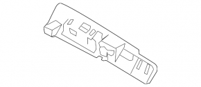 Porsche Cayenne 958 11-17 Tailgate Handle Bracket