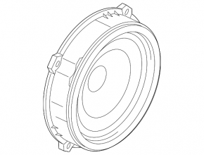 Speaker rear left Kia Forte 19-24 Harman Kardon