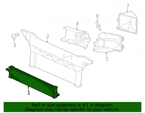 Radiator cooling water Porsche Panamera 10-16