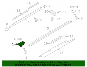 Front right jack for Porsche Cayenne 19-26