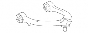 Upper front left control arm for Land Rover Range Rover 22-25