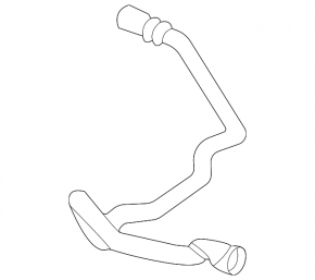 Cooling pipe return tank-head BMW X3 G01 20- 2.0T on a large tank