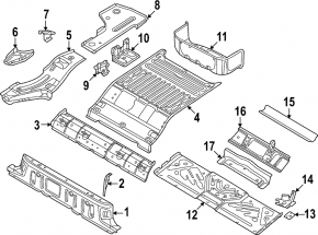 Trunk trough Volkswagen ID.4 21-23