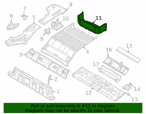 Volkswagen ID.4 21-25 trunk trough