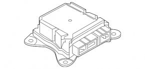 SRS airbag module airbag computer Volvo XC40 19-25