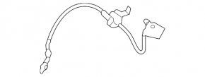 Front right brake hose for Hyundai Kona 18-21 for 280mm brake disc