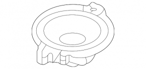 Speaker tweeter front panel central VW Taos 22-25