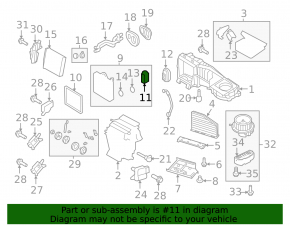 Air conditioner heater valve Audi Q3 8U 15-18