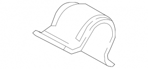 Rear stabilizer mounting bracket right Mazda 14-18 BM