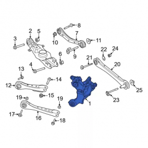 Rear right axle Ford Mustang Mach-E 21-23