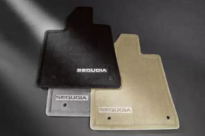 Set of floor mats 1st and 2nd row Toyota Sequoia 08-16 beige