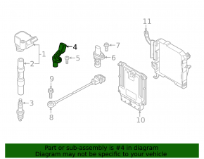 Audi Q8 19-26 3.0T MHEV Camshaft Position Sensor
