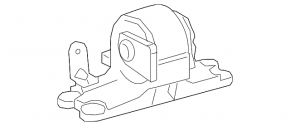 Engine mount left Toyota Highlander 20-22 3.5