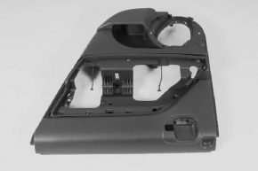 Door trim card rear right Jeep Patriot 11-17 under fur glass, black, scratches