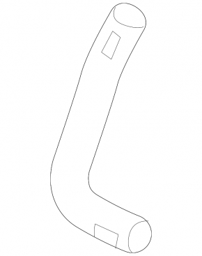 Upper cooling pipe Kia Sorento 14-15 3.3