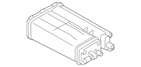 Canister with carbon absorber in assembly Kia Forte 4d 14-18