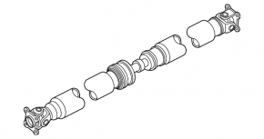 Driveshaft driveshaft Infiniti JX35 '13-13