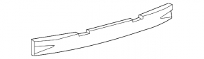 Lexus ES300h ES350 13-18 Rear Bumper Absorber