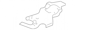 Absorber protection Lexus RX400h 06-09