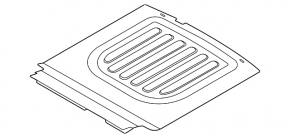 Trunk floor Hyundai Sonata 20-22 black