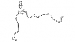 Lexus ES350 07-12 air conditioner heater-condenser tube
