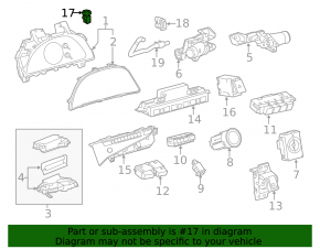 Light sensor Toyota Venza 21- with cover