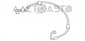 Battery Cooling System Pipe VVB Audi Q5 8R 13-16 Inlet