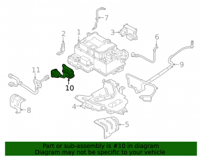 High voltage cable for inverter Hyundai Sonata 11-15 hybrid