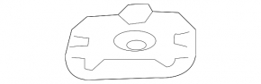 Bracket light control unit Porsche Macan 15-