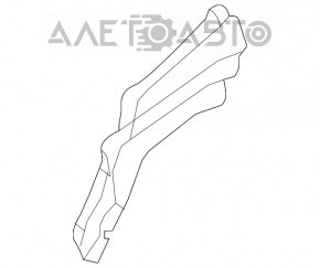 ABS sensor bracket rear right Mercedes GLA 14-20 lower