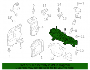 Ford Escape MK3 13-16 1.6T Ignition Coil Mount