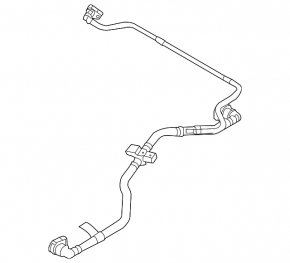 Fuel vapor purge valve Ford Focus mk3 15-18 rest, with tubes