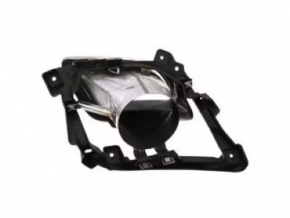 Muffler tip left Lincoln MKX 16-18 chrome with bracket