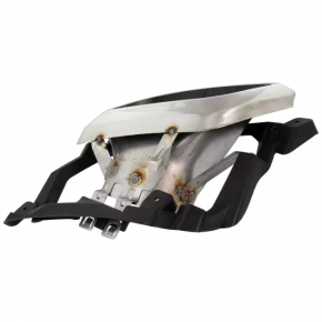 Muffler tip left Lincoln MKX 16-18 chrome with bracket