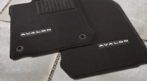 Set of mats Toyota Avalon 13-18 black 3pcs