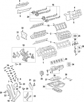 Camshaft right 3URFE Toyota Sequoia Tundra 08-16 5.7