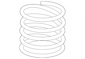 Front left spring Subaru Outback 10-12 3.6