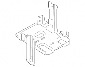 Battery bracket Nissan Rogue 14-18 light type 2