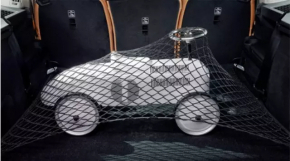 Volvo XC90 16-22 Black Trunk Organizer Net