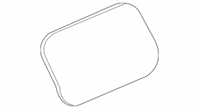 Fuel filler flap BMW 5 F10 11-16