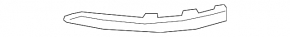 Rear bumper reflector outer left Audi A6 C8 19- S-line