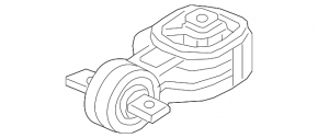 Right upper engine mount for Acura RDX 19-25